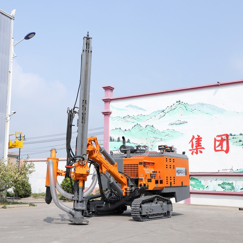 HW452 explosive purpose Crawler Drill with Compressor