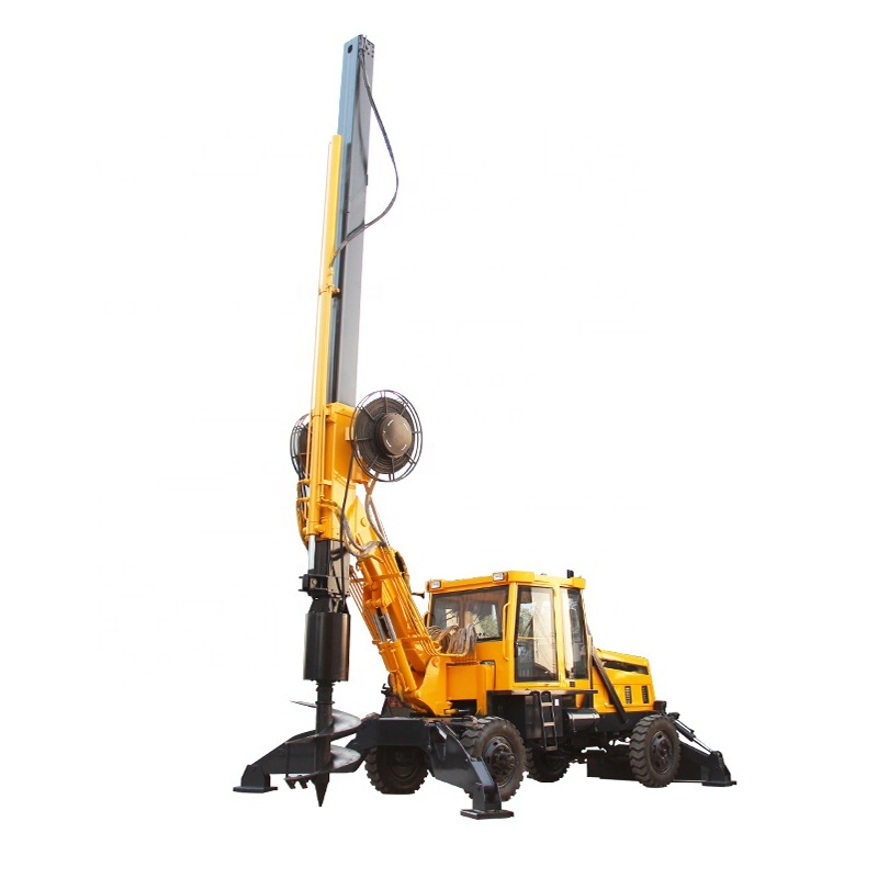 HWDR150L soft soil ground rotary digging machine
