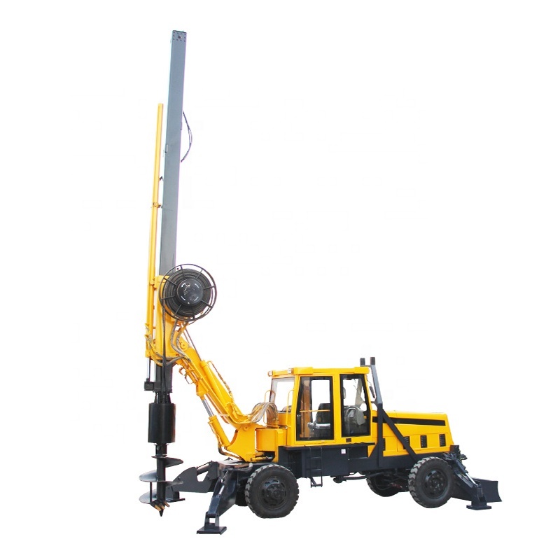 HWDR150L soft soil ground rotary digging machine