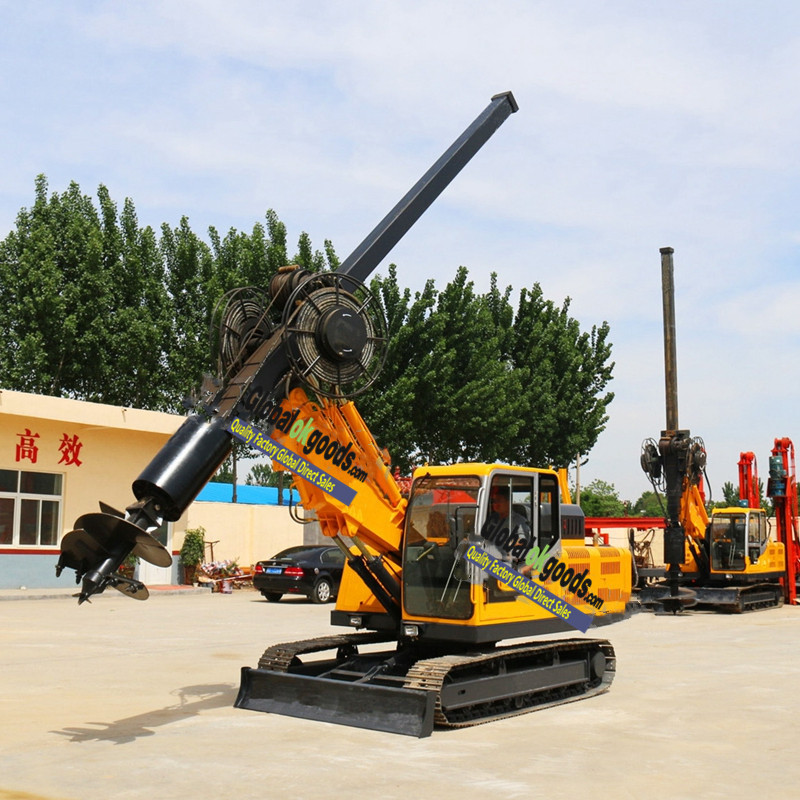 HWDR150 crawler mounted rotary drilling piling rig