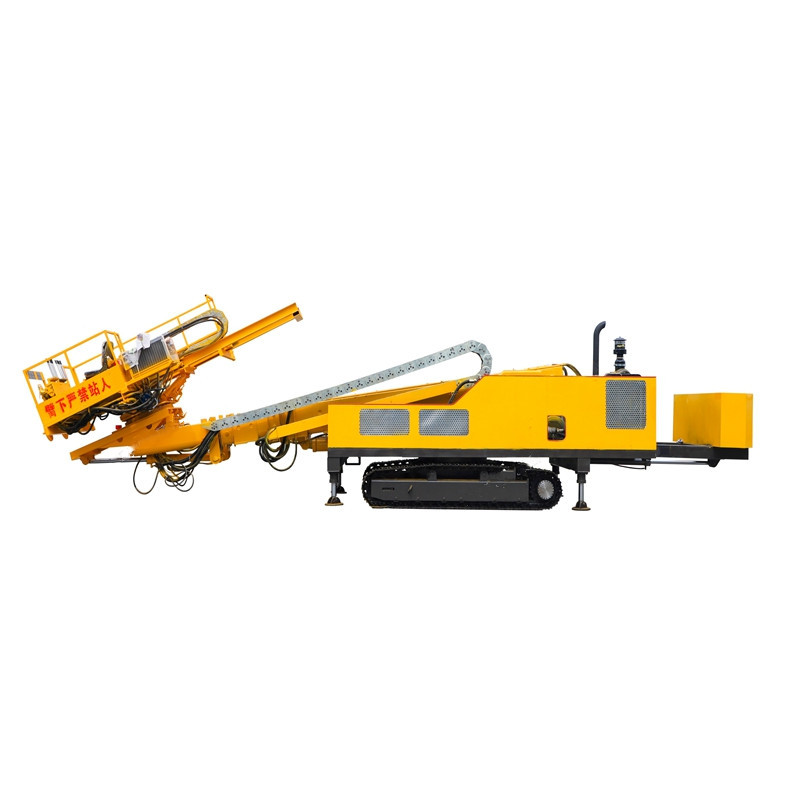 HW12M Construction works  foundation micropiles hydraulic rotary pneumatic rock bolt drilling rig