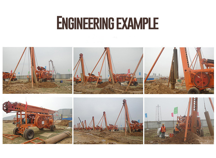 HW90 high efficiency percussion water well impact hammer drill rig