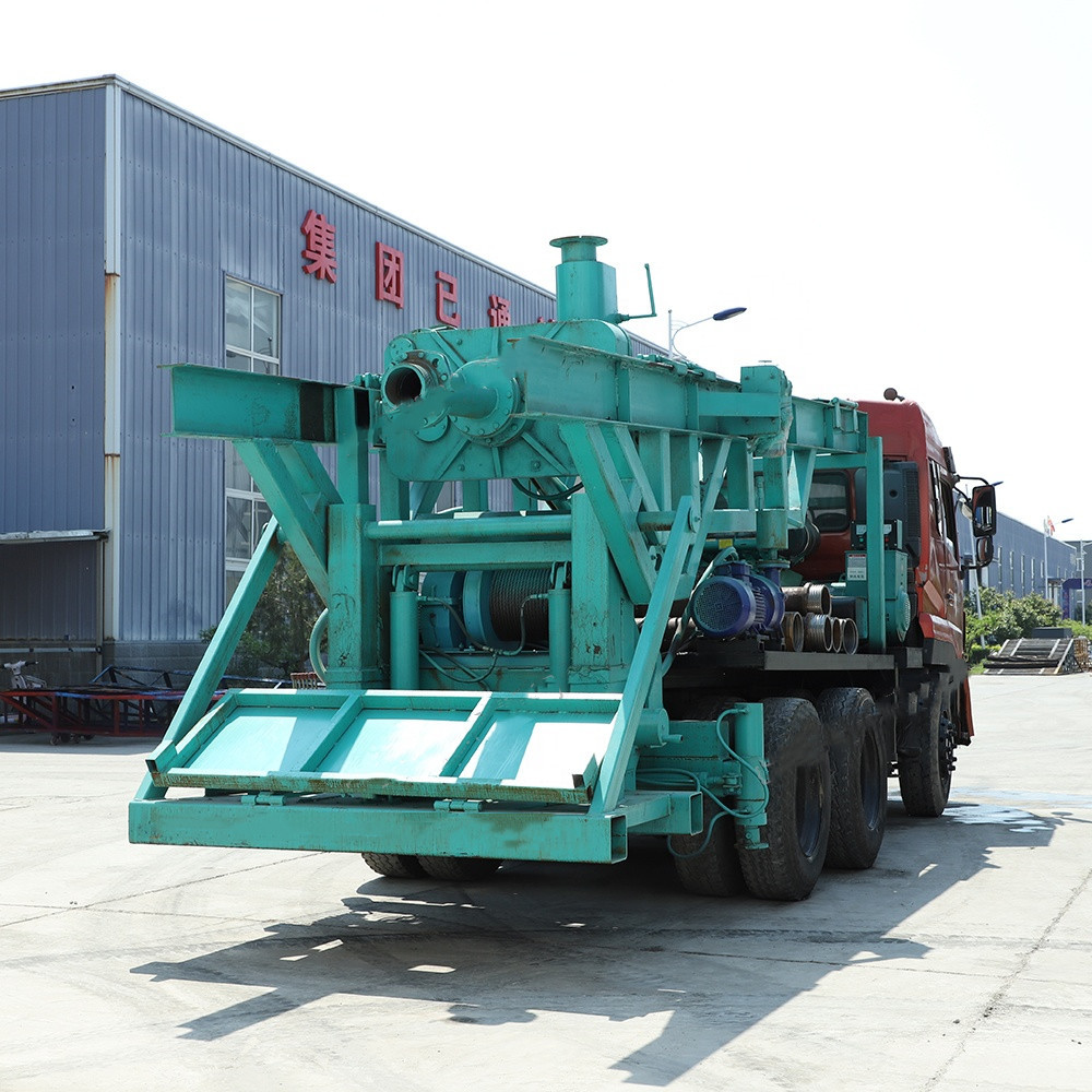 HF200 micro pile large hole digging machine for soil stone geology