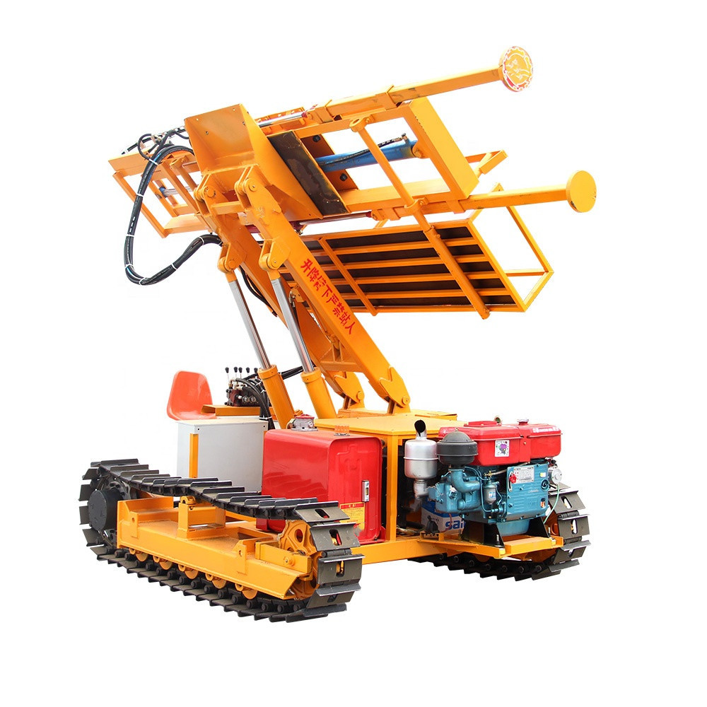 HW50 electric power hammer Rotary crawler dth drilling rig
