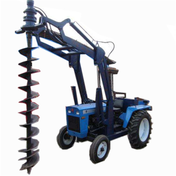 Tractor Auger pile driver