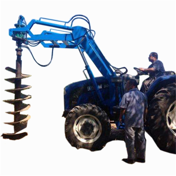 Tractor Auger pile driver