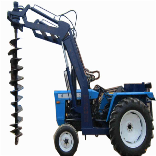 Tractor Auger pile driver