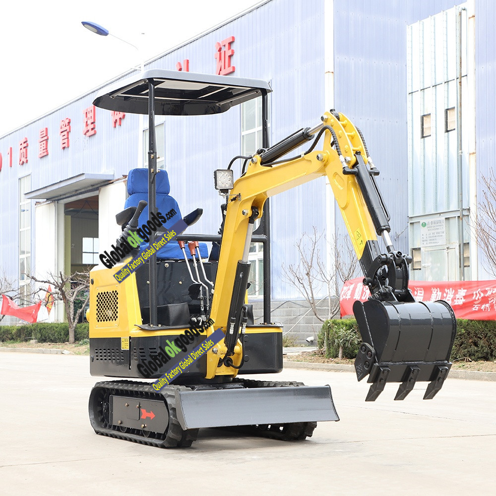 1 ton portable crawler mini excavator