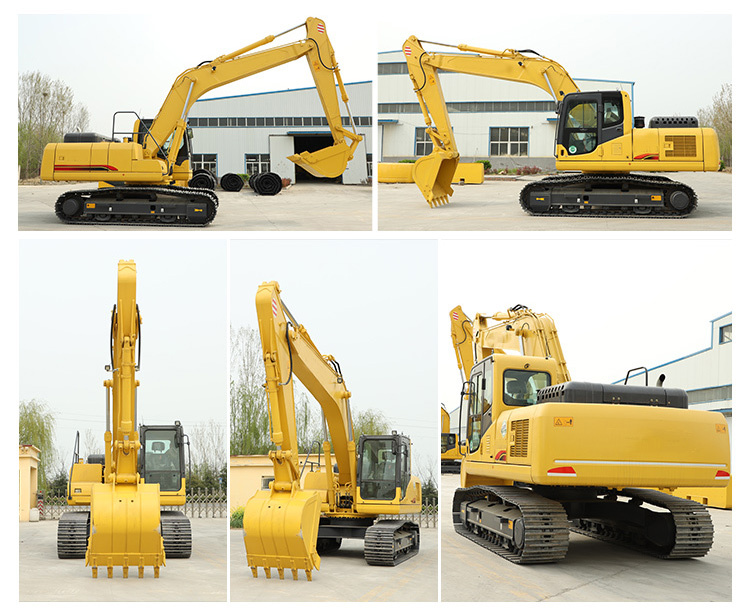 HW220 22ton Mini rubber track excavator