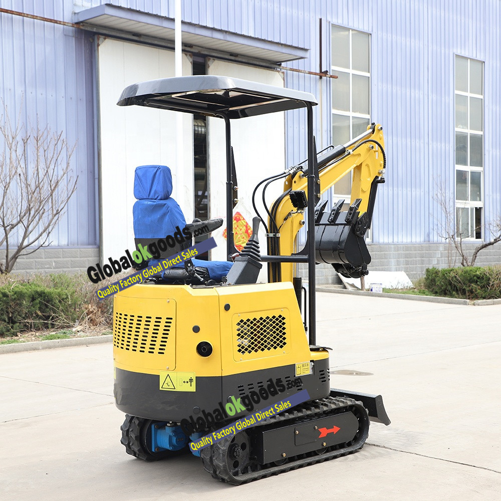 1 ton portable crawler mini excavator