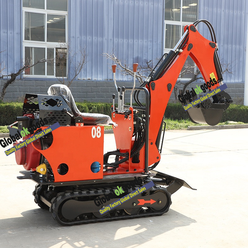 LH08  0.8 ton crawler mini excavator
