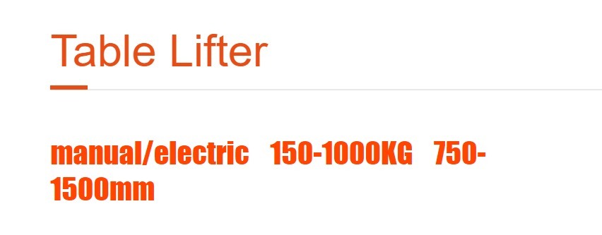 Table Lifter