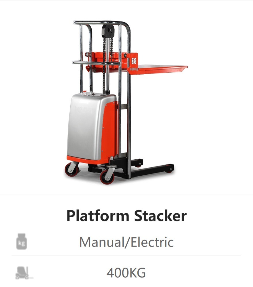 Electric Platform Stacker