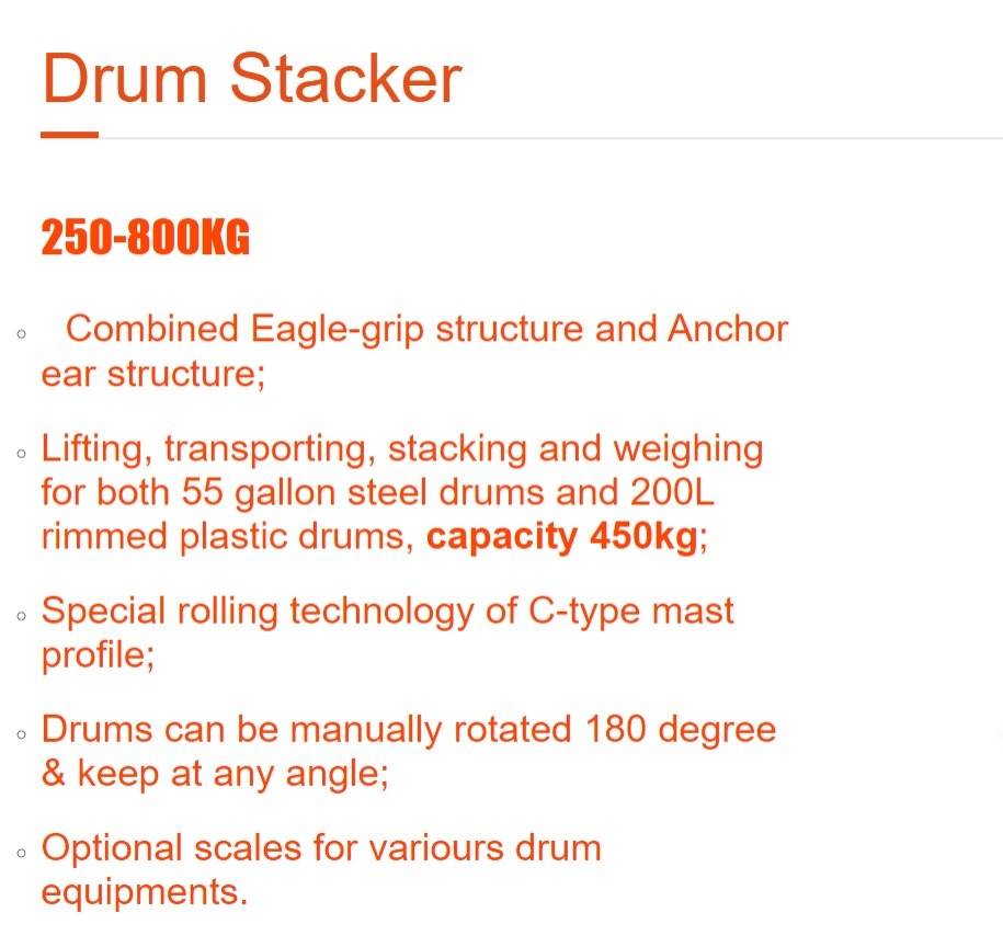 Drum Stacker