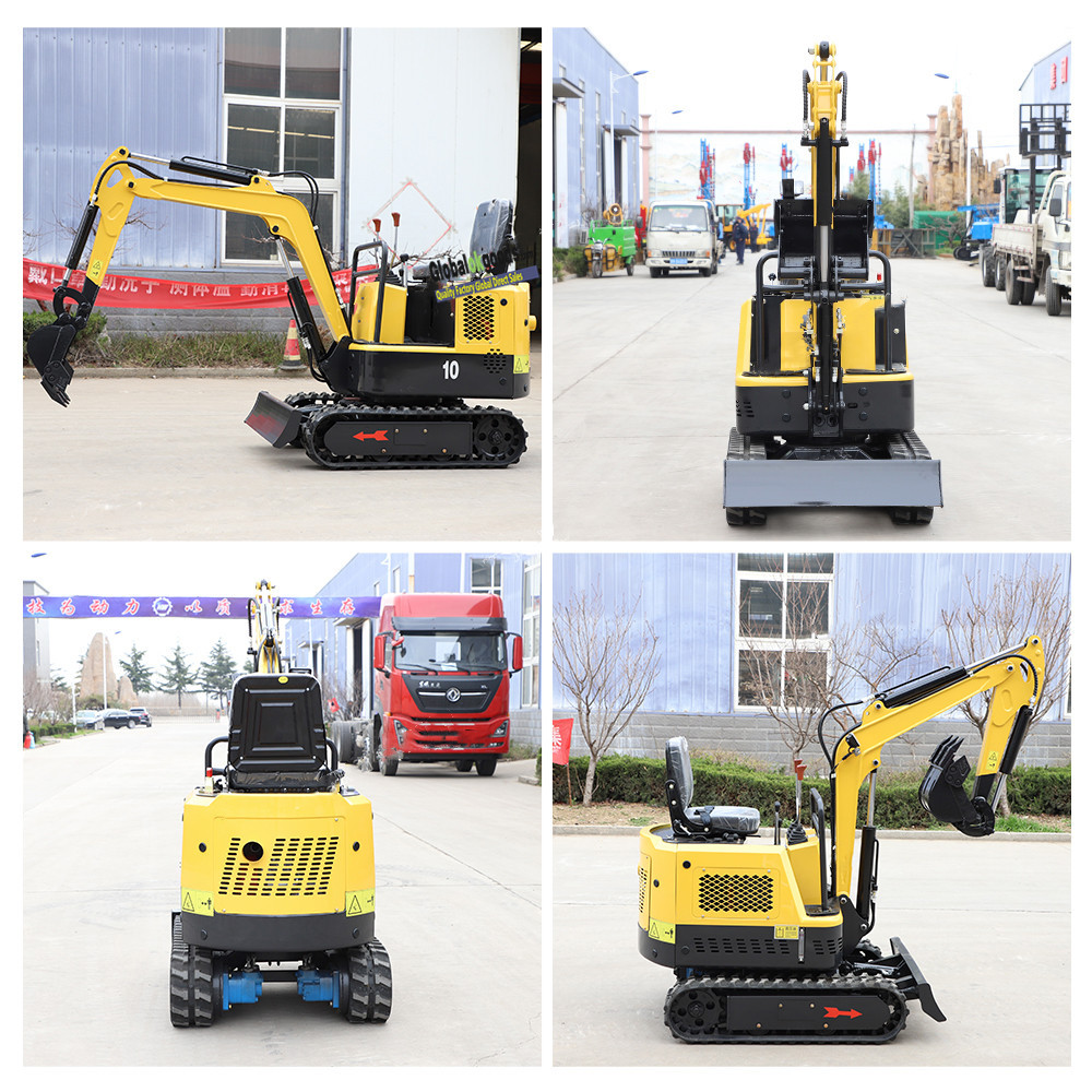 Mini crawler excavator 1 ton