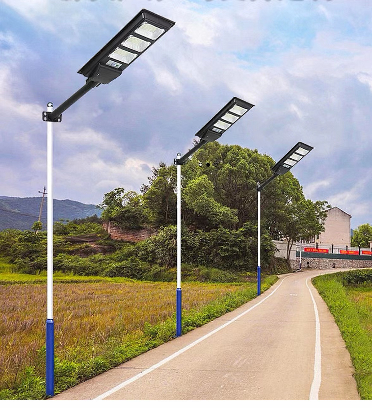 IP 65 Solar waterproof outdoor LED street light garden lamp