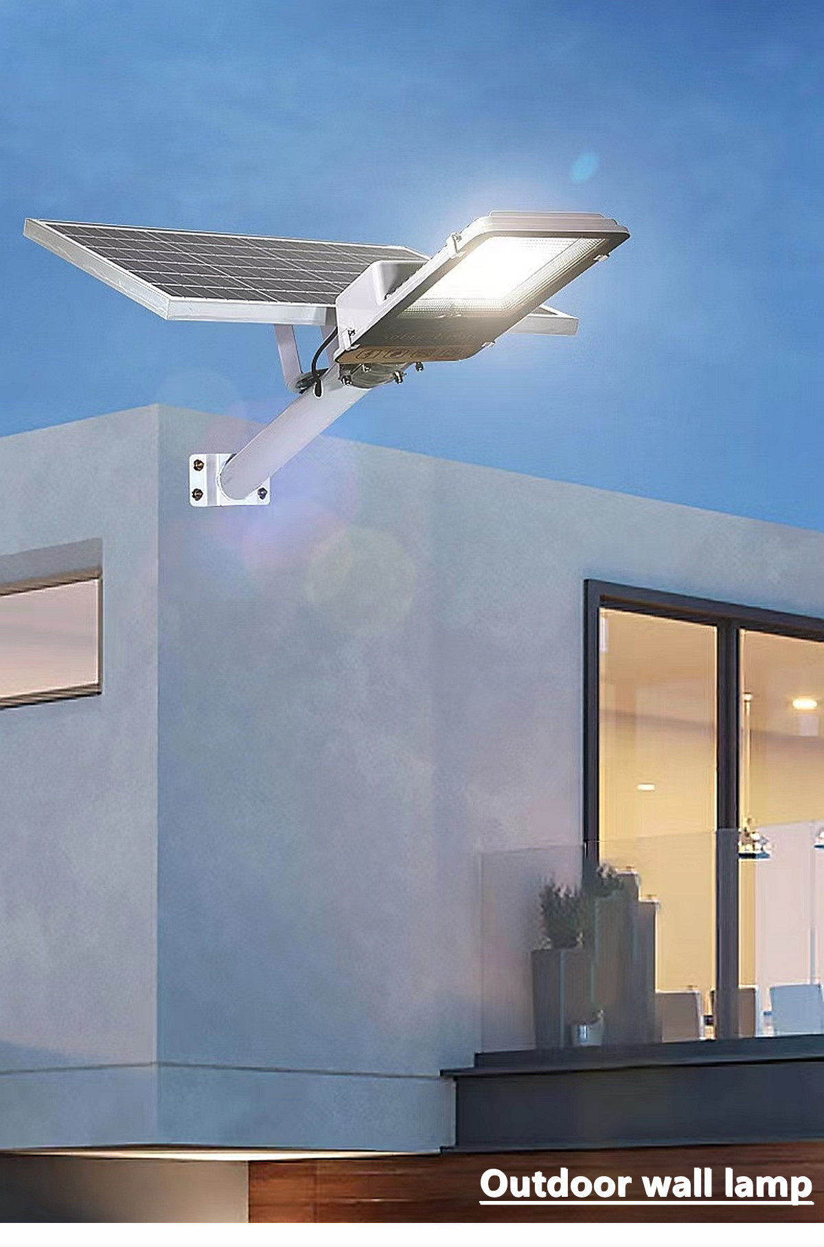 IP65 outdoor waterproof solar street lamp solar garden lamp square street lamp