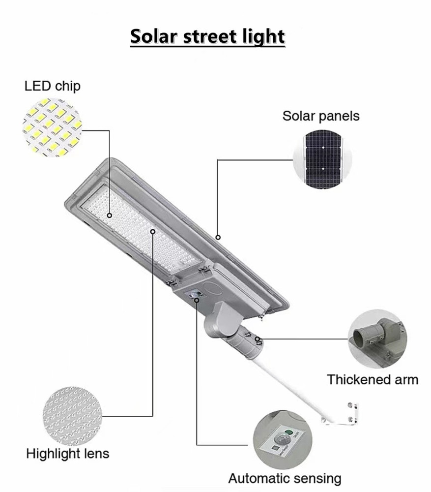 IP65 outdoor waterproof solar street lamp solar garden lamp square street lamp