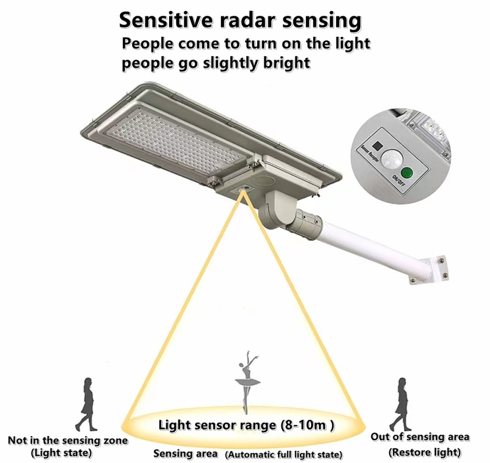 IP65 outdoor waterproof solar street lamp solar garden lamp square street lamp