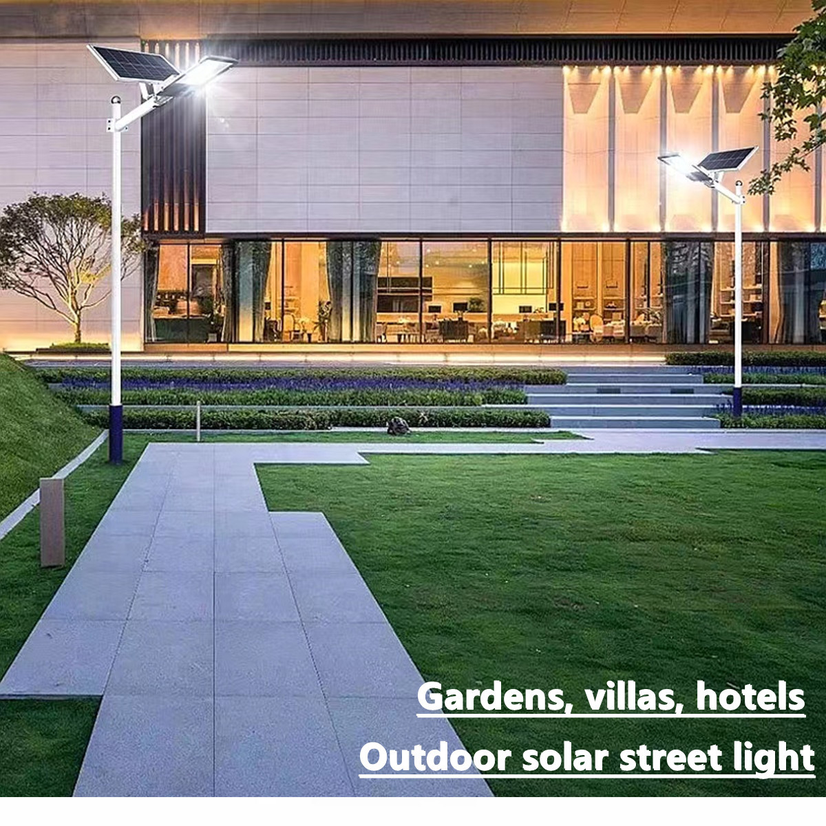 IP65 outdoor waterproof solar street lamp solar garden lamp square street lamp