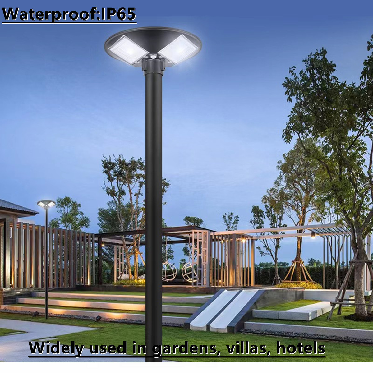 IP65 outdoor waterproof solar LED street lamp solar garden lamp  Villa, hotel，square solar street lamp
