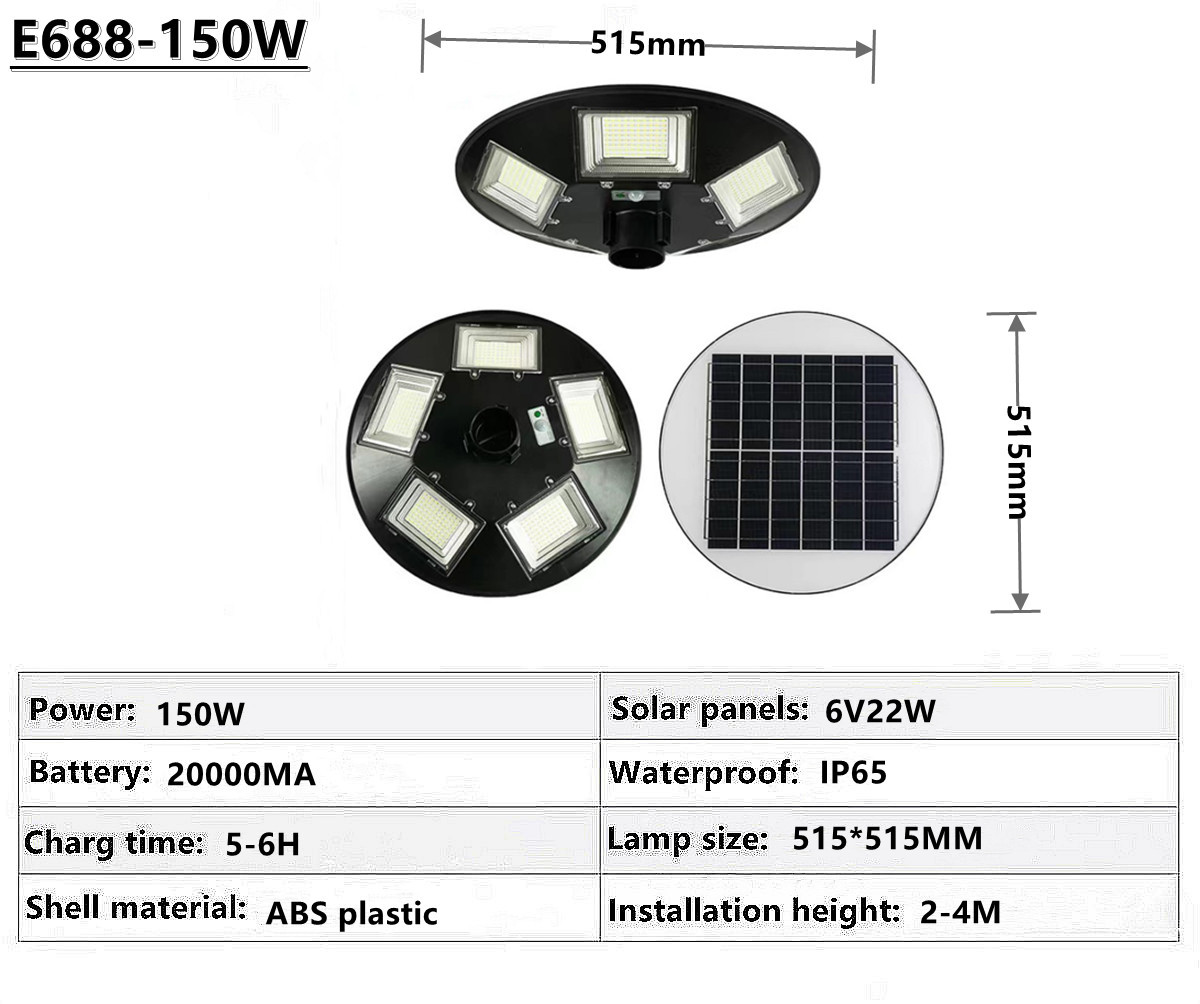 IP65 outdoor waterproof solar LED street lamp solar garden lamp  Villa, hotel，square solar street lamp