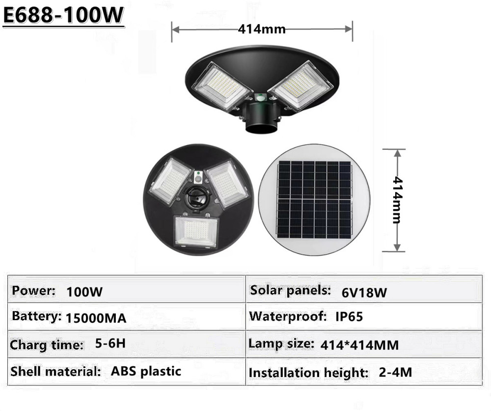 IP65 outdoor waterproof solar LED street lamp solar garden lamp  Villa, hotel，square solar street lamp