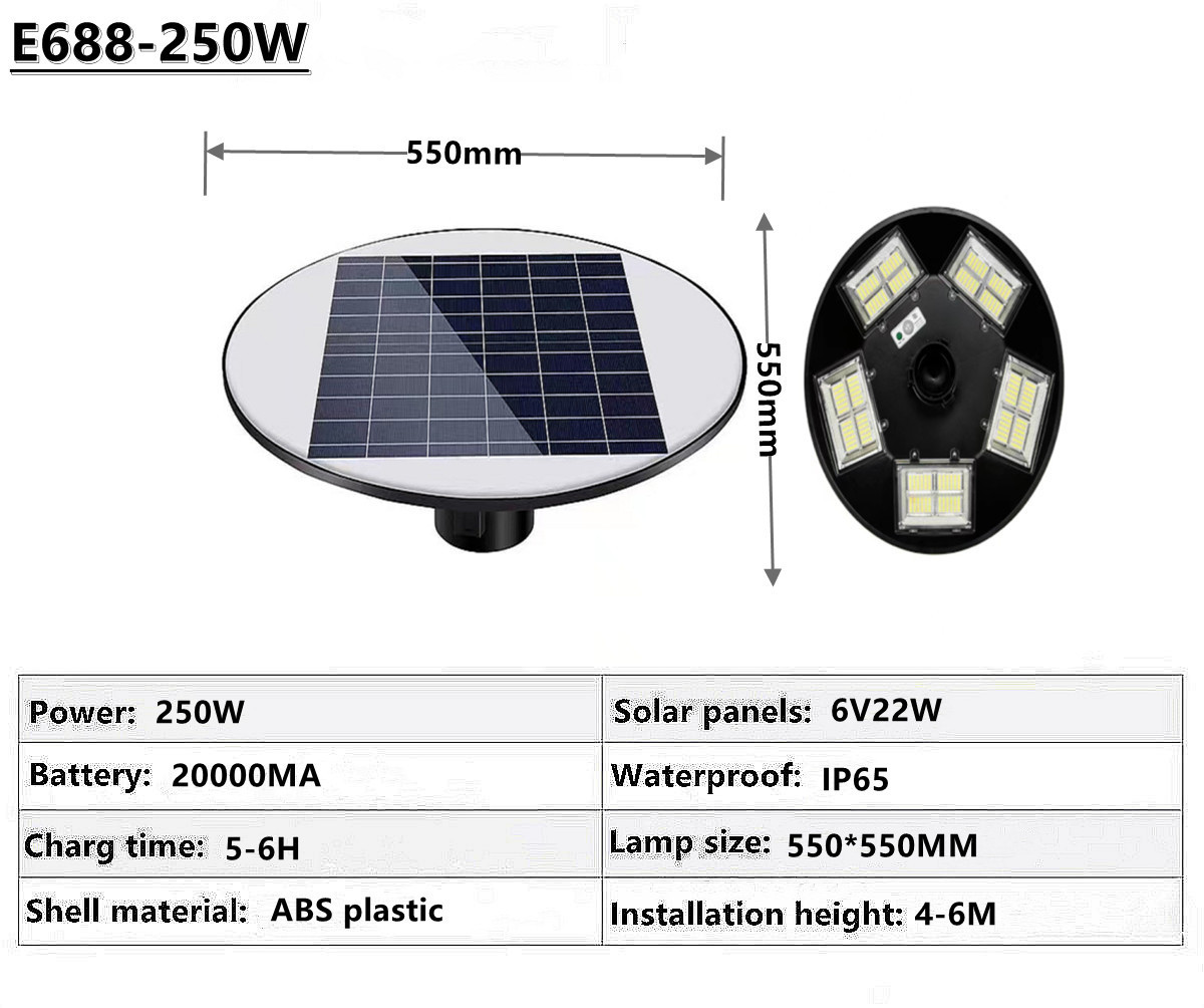 IP65 outdoor waterproof solar LED street lamp solar garden lamp  Villa, hotel，square solar street lamp