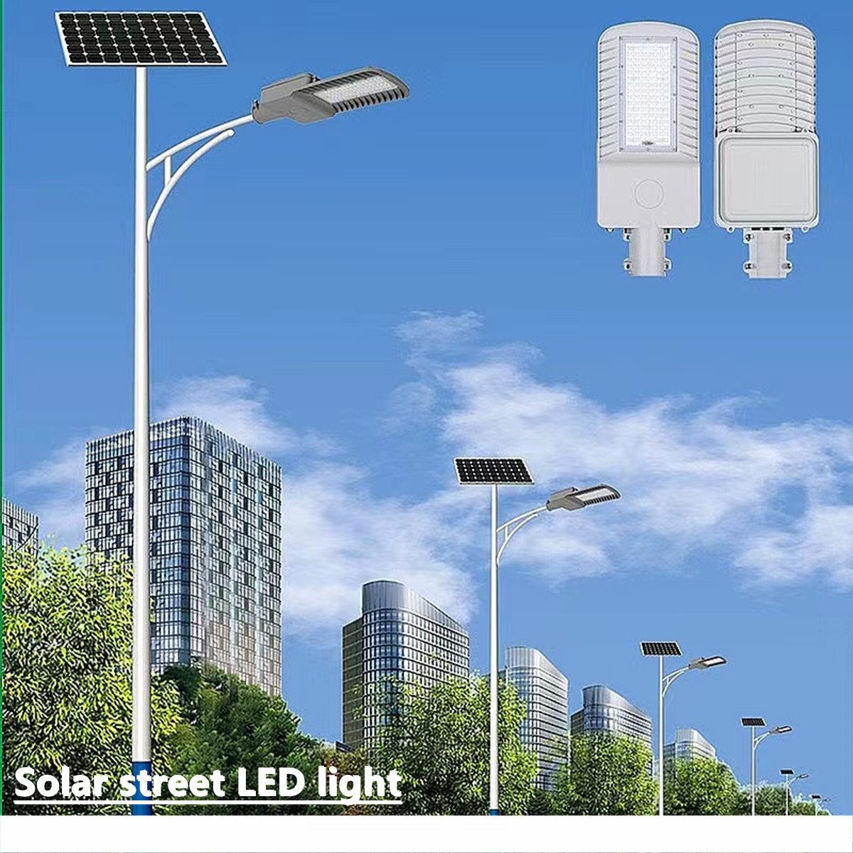 IP65 outdoor waterproof solar LED street lamp solar garden lamp  Villa, hotel，square solar street lamp