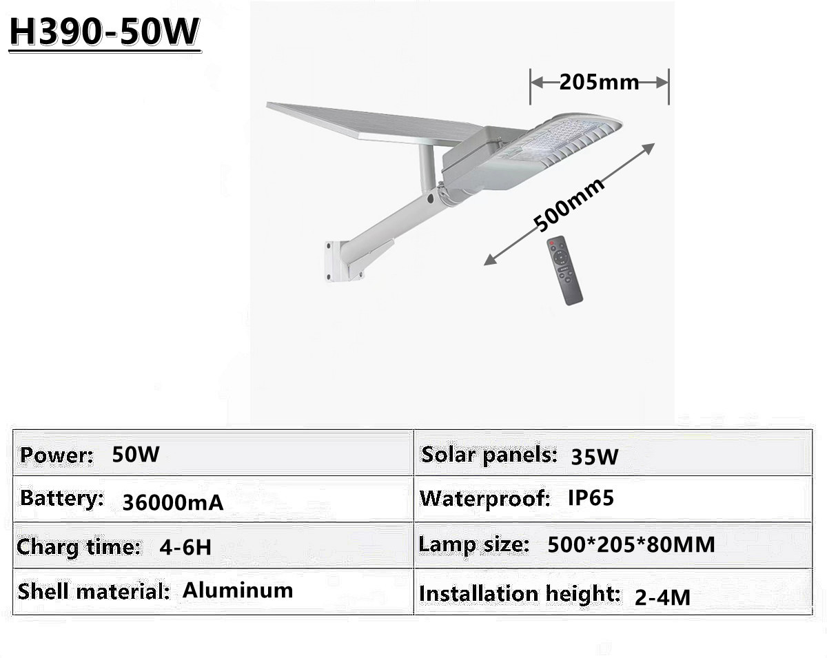 IP65 outdoor waterproof solar LED street lamp solar garden lamp  Villa, hotel，square solar street lamp
