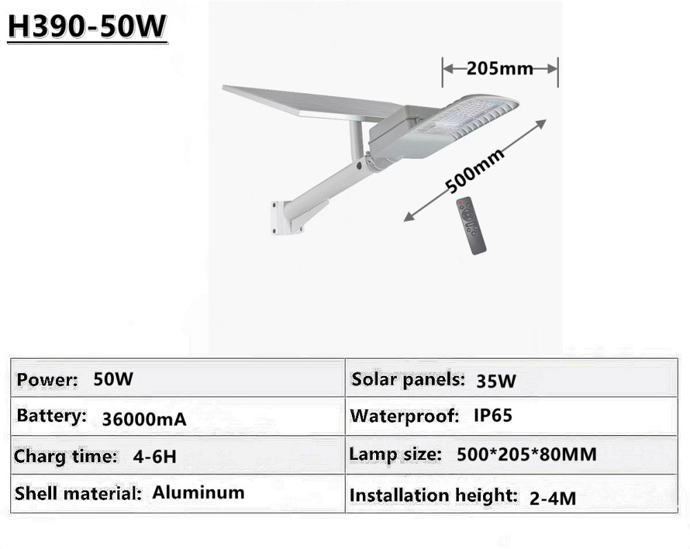 IP65 outdoor waterproof solar LED street lamp solar garden lamp  Villa, hotel，square solar street lamp