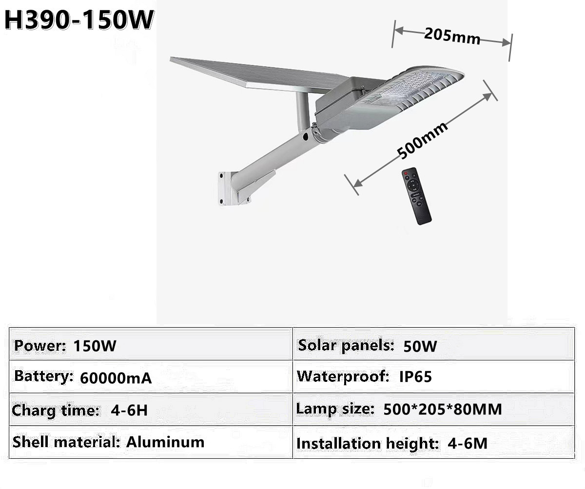 IP65 outdoor waterproof solar LED street lamp solar garden lamp  Villa, hotel，square solar street lamp