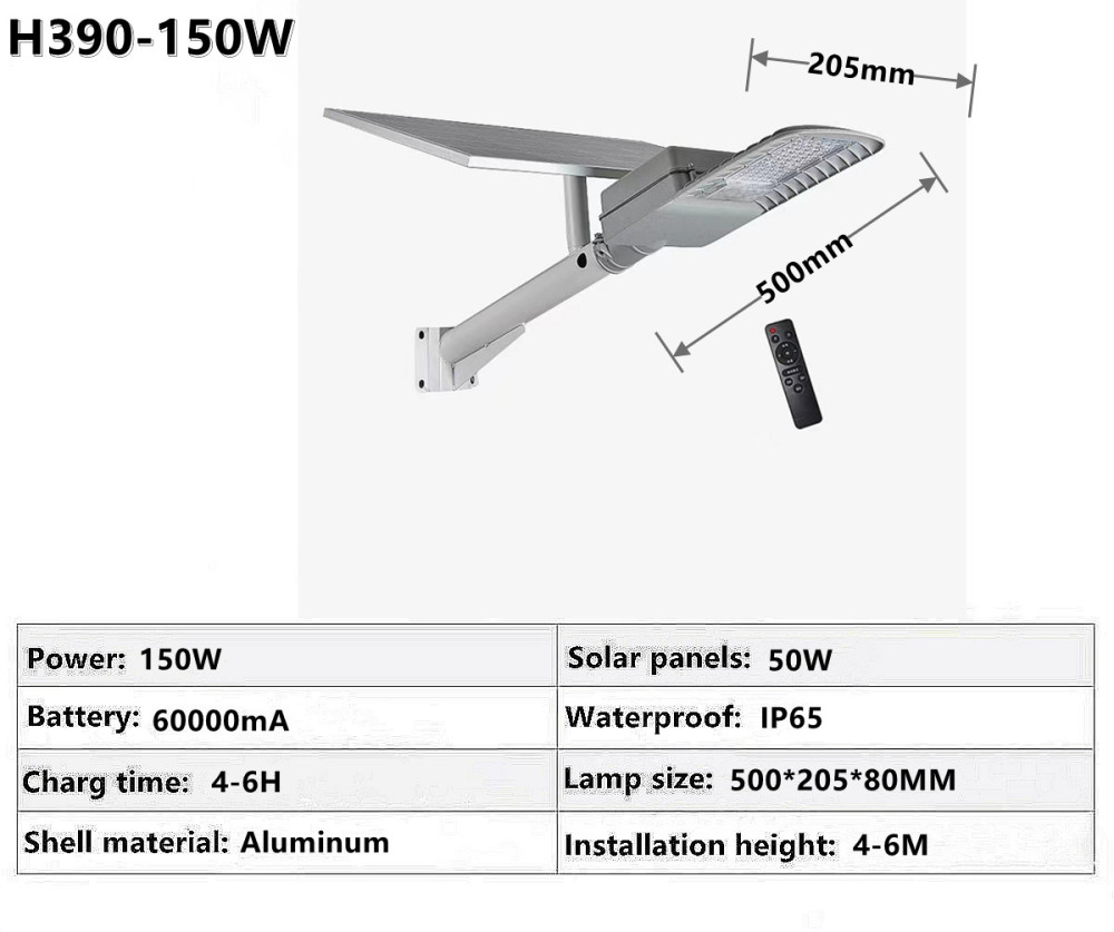 IP65 outdoor waterproof solar LED street lamp solar garden lamp  Villa, hotel，square solar street lamp