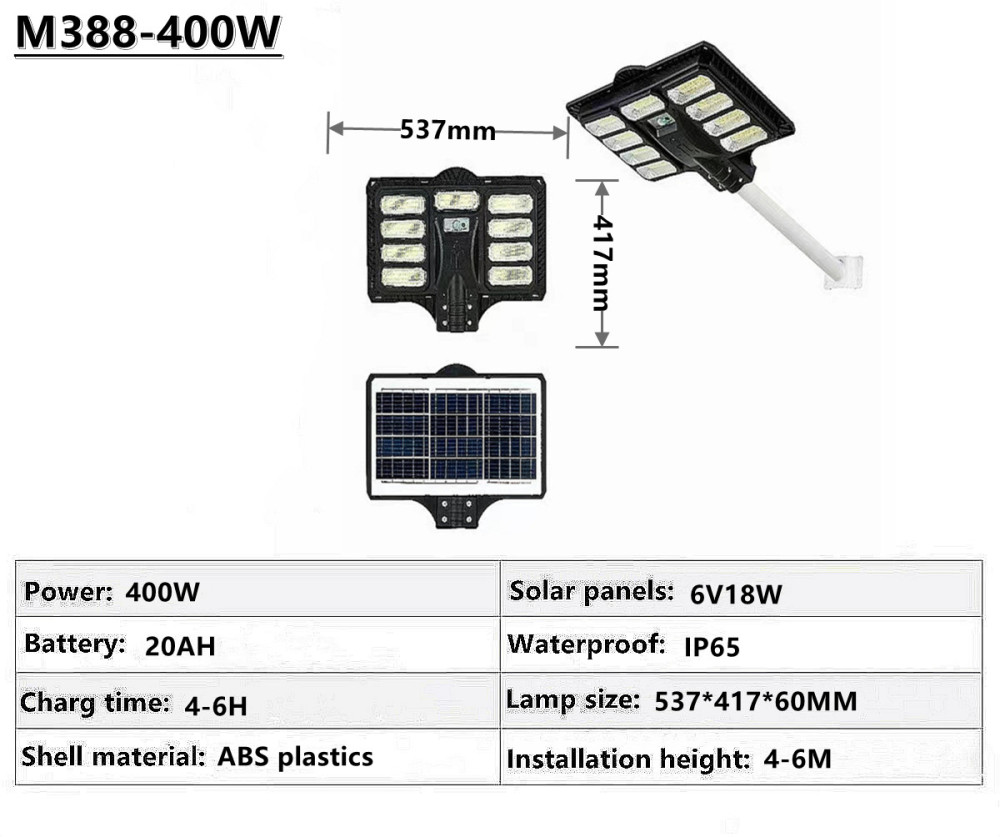 IP65 outdoor waterproof solar LED street lamp solar garden lamp  Villa, hotel，square solar street lamp