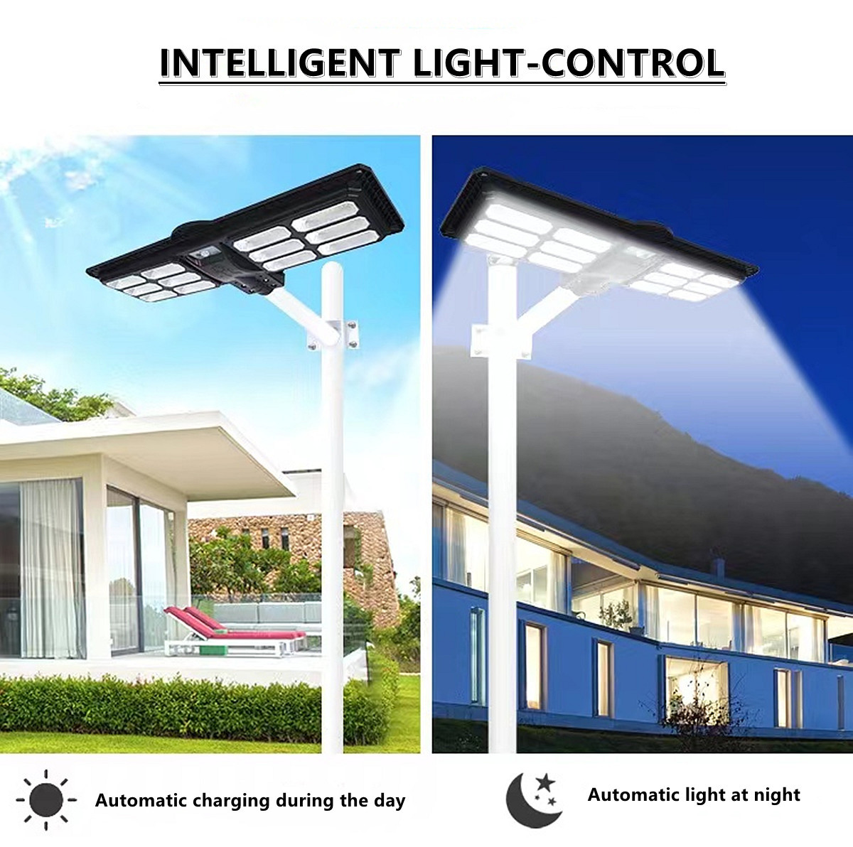 IP65 outdoor waterproof solar LED street lamp solar garden lamp  Villa, hotel，square solar street lamp