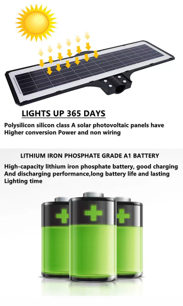 IP65 outdoor waterproof solar LED street lamp solar garden lamp  Villa, hotel，square solar street lamp