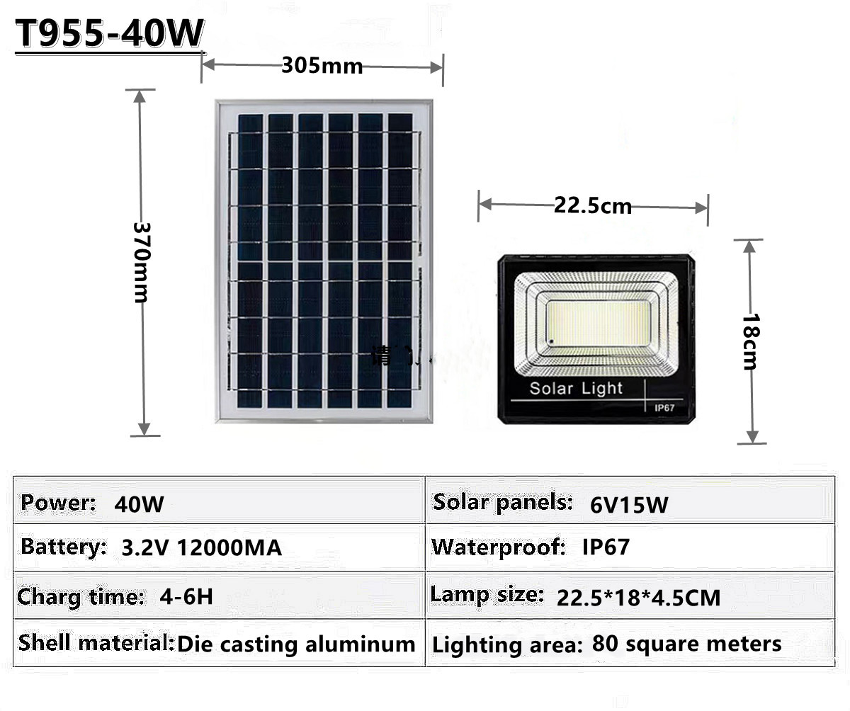 IP67 outdoor waterproof solar LED projection lamp solar garden lamp  Villa, hotel，square solar street lamp