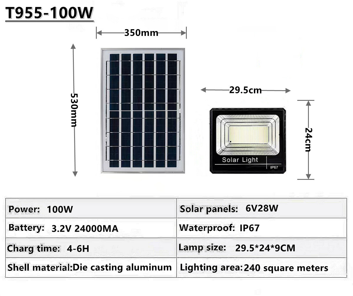 IP67 outdoor waterproof solar LED projection lamp solar garden lamp  Villa, hotel，square solar street lamp