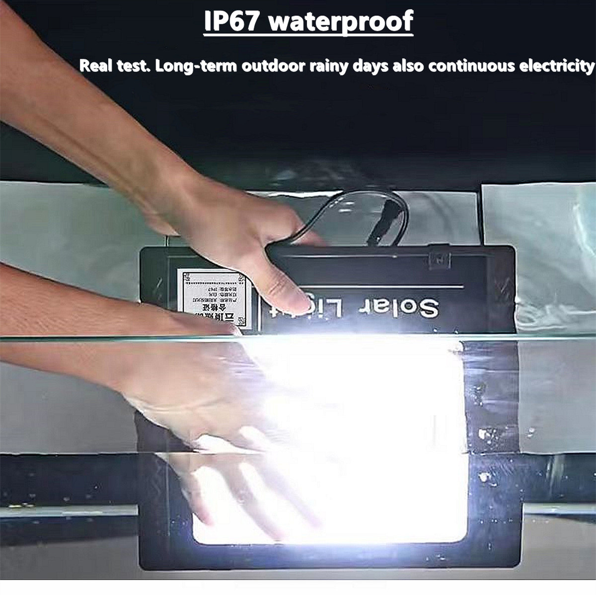 IP67 outdoor waterproof solar LED projection lamp solar garden lamp  Villa, hotel，square solar street lamp