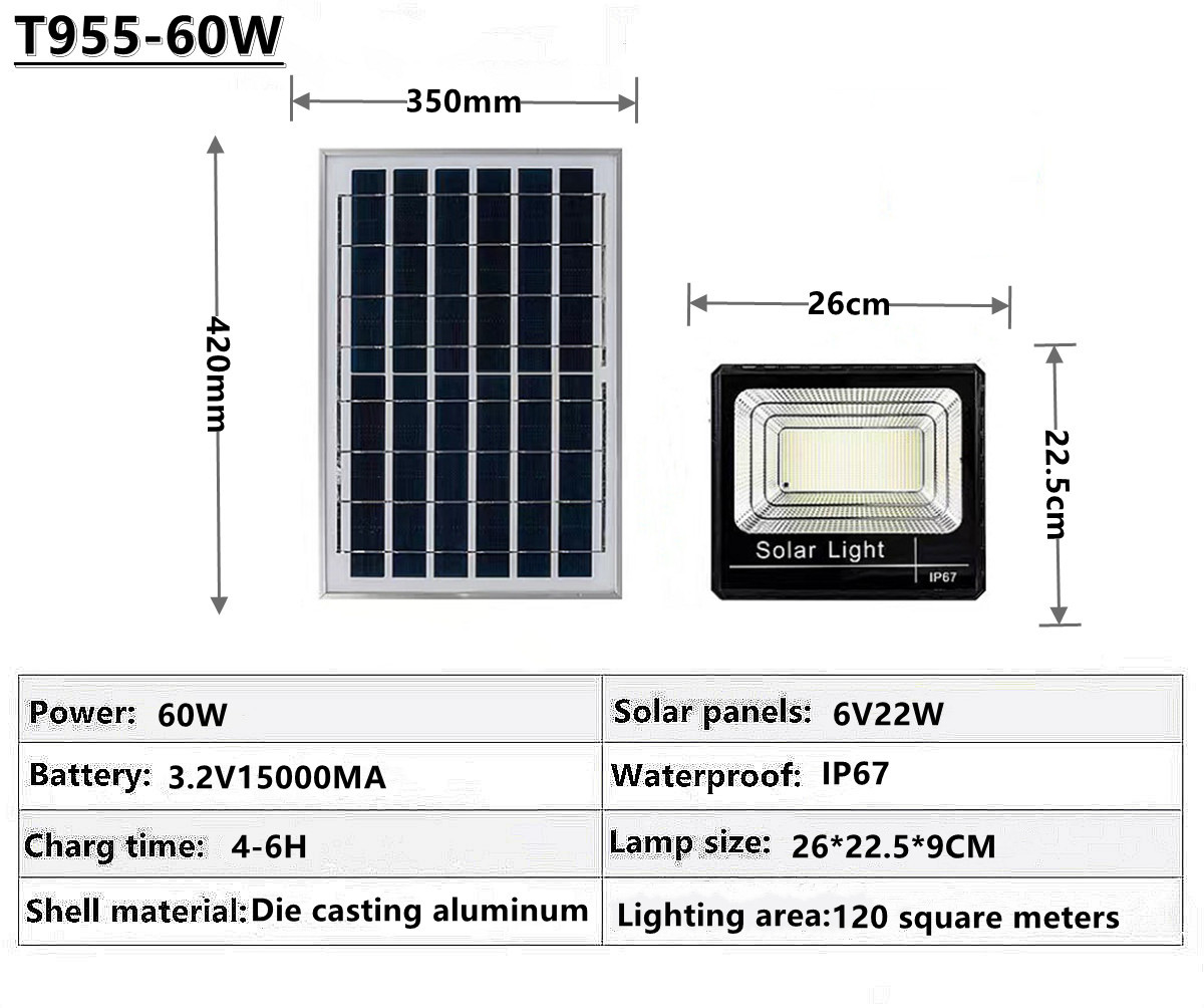 IP67 outdoor waterproof solar LED projection lamp solar garden lamp  Villa, hotel，square solar street lamp
