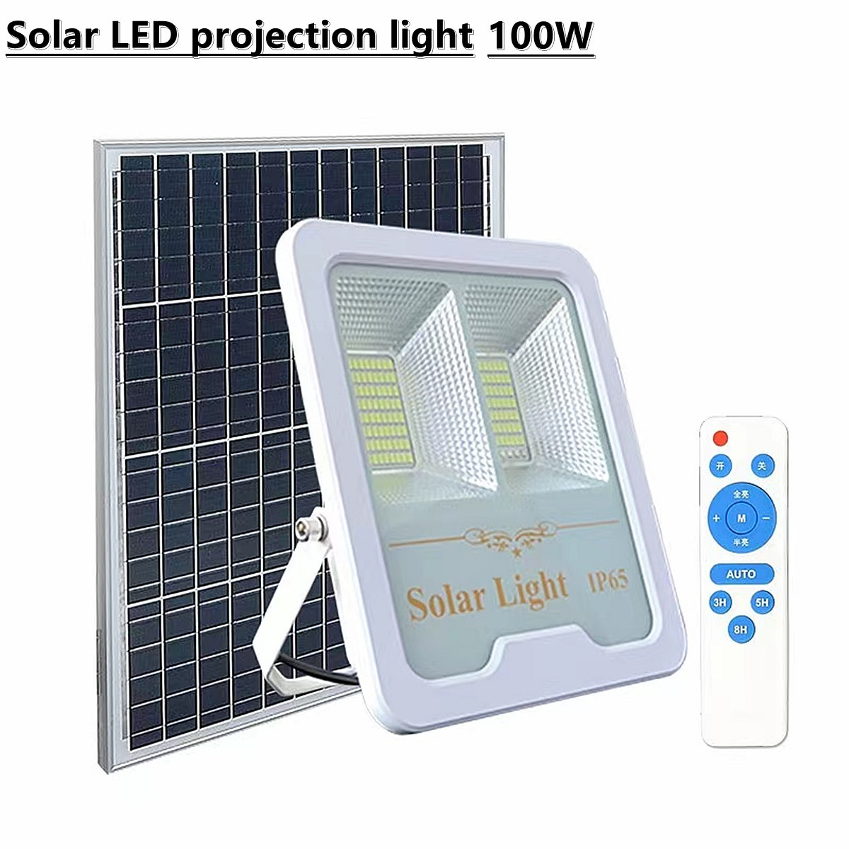 IP65 outdoor waterproof solar LED projection lamp solar garden lamp  Villa, hotel，square solar street lamp