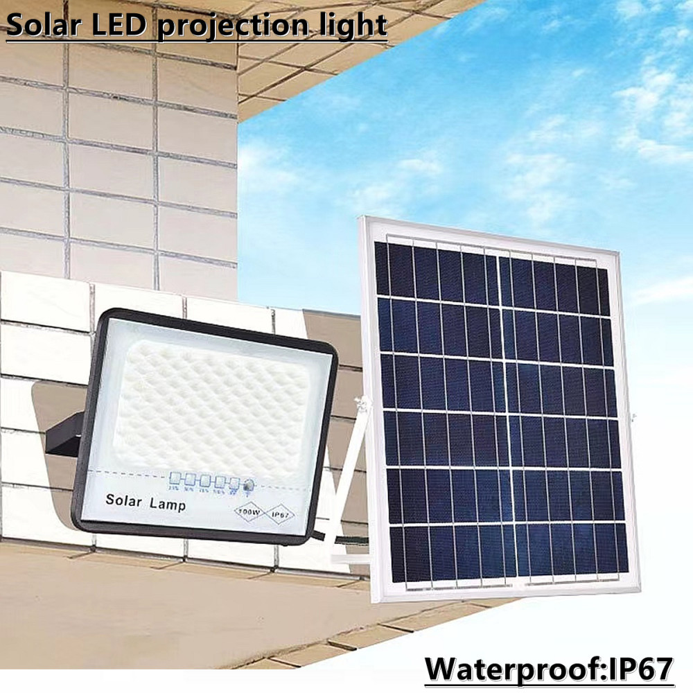 IP67 outdoor waterproof solar LED projection lamp solar garden lamp  Villa, hotel，square solar street lamp