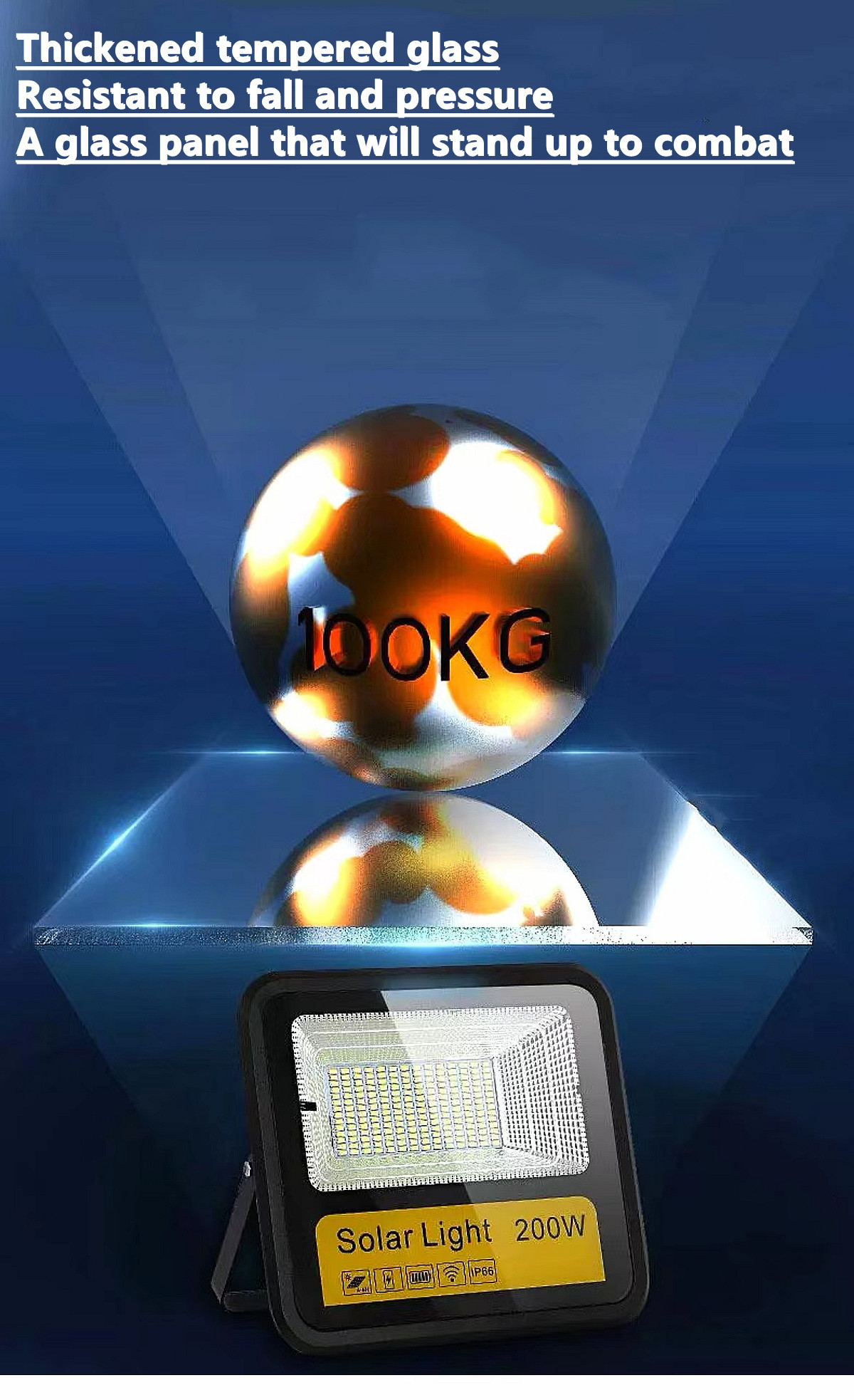 IP66 outdoor waterproof solar LED projection lamp solar garden lamp  Villa, hotel，square solar street lamp