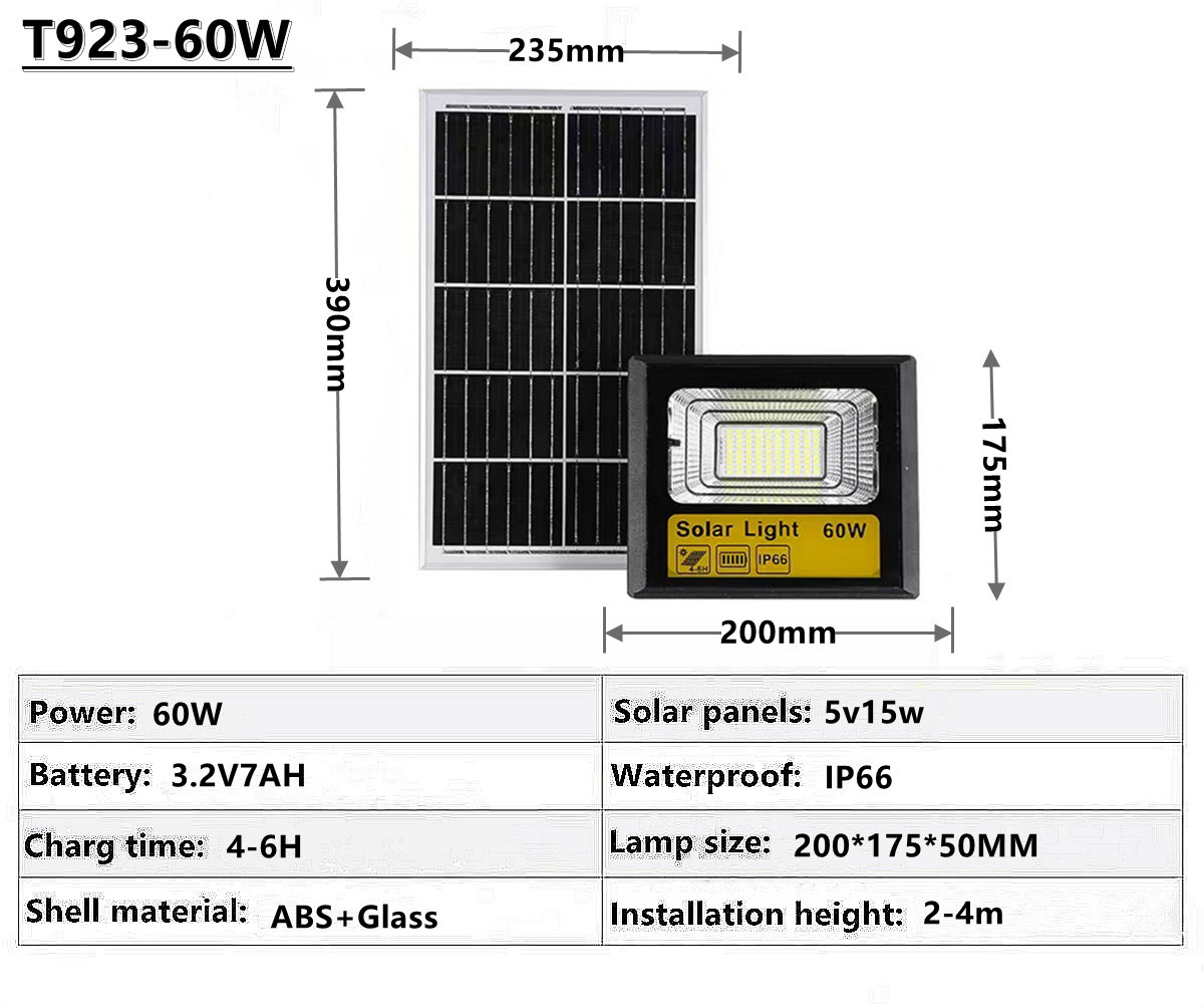IP66 outdoor waterproof solar LED projection lamp solar garden lamp  Villa, hotel，square solar street lamp