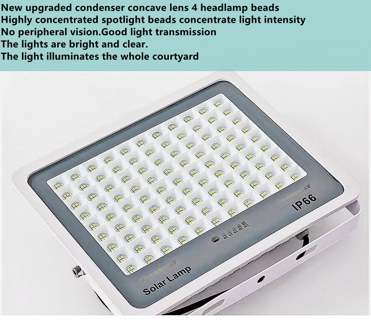 IP66 outdoor waterproof solar LED projection lamp solar garden lamp  Villa, hotel，square solar street lamp