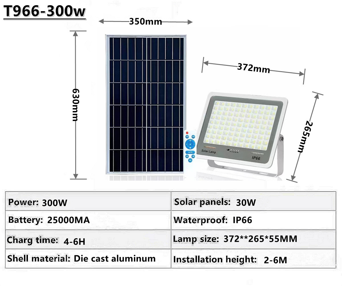 IP66 outdoor waterproof solar LED projection lamp solar garden lamp  Villa, hotel，square solar street lamp
