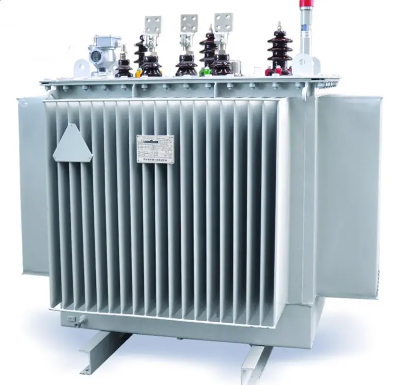 S11 Step Down Three Phase 50/60Hz 6.6kv to 400v 10kv 11kv 50kva 100kva 200 kva oil immersed transformers