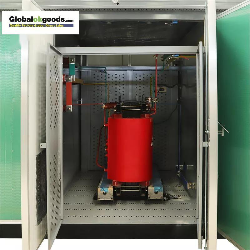 1000kva pad mount transformer industrial electrical transformers / ynd11 connection 10kv compact substation
