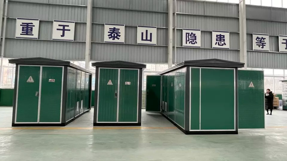 YB-1500/33 kv 1500kva outdoor smart rainproof box type complete 33 kv electric transformer substation