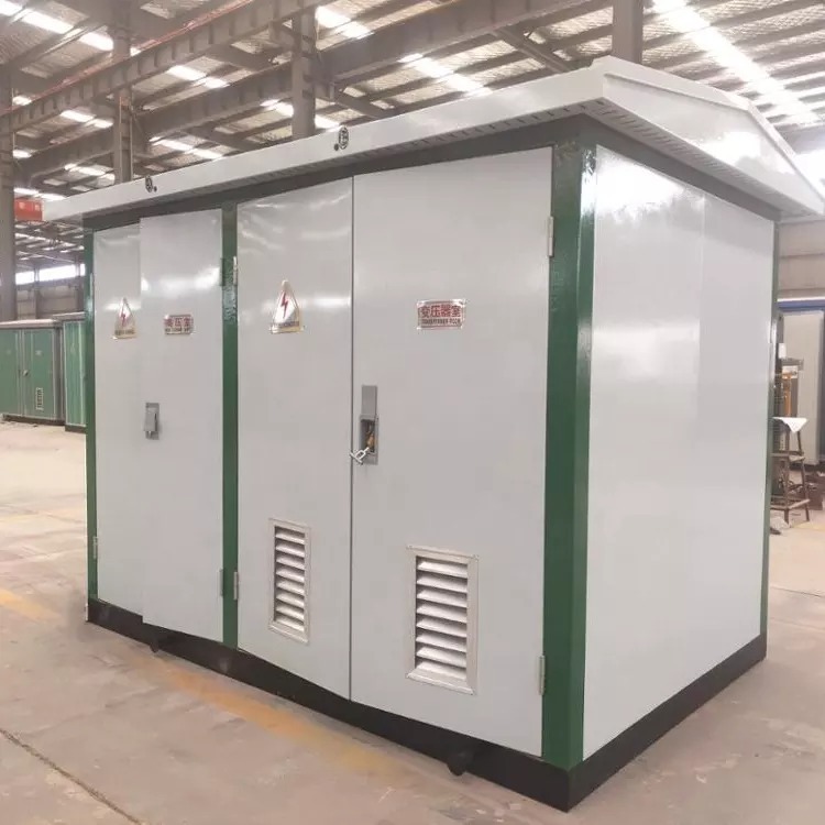 YB1-750/33 Customized YB series Prefabricated Compact Packaged substation 11kv to 0.4kv 300kva 400kva 750 kva compact box substation